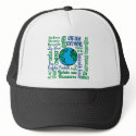 Earth Day Collage hats by GardenObsessions Earth Day Collage hats