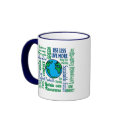 Earth Day Collage mugs by GardenObsessions Earth Day Collage mugs