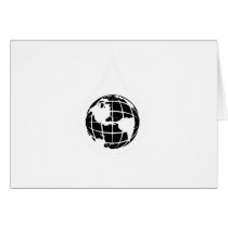 EARTH DAY - Conserve white Greeting Cards