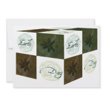 Earth Day Cube Custom Invites