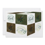 Earth Day Cube Custom Invites