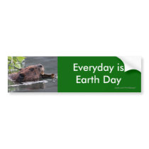 earth day - Customized bumper stickers by WorldDesign earth day - Customized bumper stickers