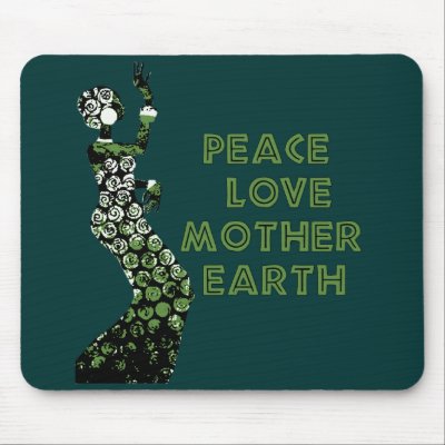 Earth Day Dancer Mousepad by orsobear