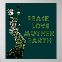 Earth Day Dancer Poster