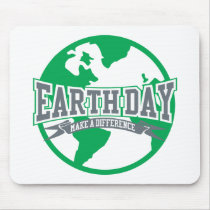 Earth Day Difference mousepads by EarthTribe Earth Day Difference mousepads
