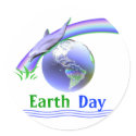 Earth Day Dolphin stickers