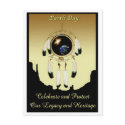 Earth Day Dreamcatcher POSTER postcards by quatrosales Earth Day Dreamcatcher POSTER postcards