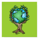 Earth Day Earth Tree posters by doonidesigns Earth Day Earth Tree posters