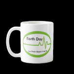 Earth  Day EKG mugs