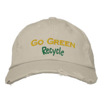 Earth Day Embroidered Hat embroidered hats by imperfectiomism Earth Day Embroidered Hat embroidered hats