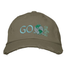 Earth Day Environmental Embroidered Baseball Cap