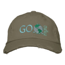 Earth Day Environmental embroidered hats by jamiecreates1 Earth Day Environmental embroidered hats