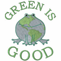 Earth Day Environmental embroidered shirts