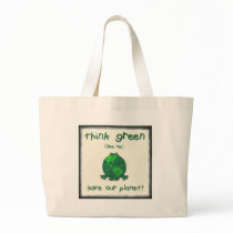 Earth Day Environmental Frog bags