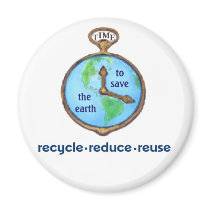 Earth Day Environmental Frog magnets