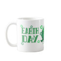 Earth Day Environmental Frog mugs
