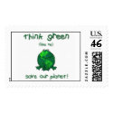 Earth Day Environmental Frog postage by jamiecreates1 Earth Day Environmental Frog postage