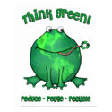 Earth Day Environmental Frog posters