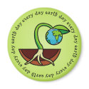 Earth Day Every Day Magnet by teeboutique Earth Day Every Day Magnet