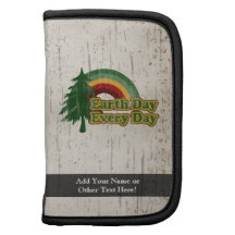 Earth Day Every Day, Retro Rainbow Folio Planner