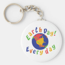 Earth Day Everyday Keychains
