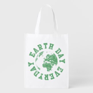 Earth Day Everyday Reusable Grocery Bags