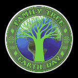 Earth Day Family Tree magnets by ARTegrity Earth Day Family Tree magnets