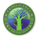 Earth Day Family Tree magnets