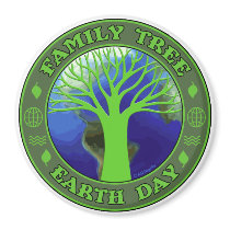 Earth Day Family Tree magnets