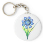 Earth Day Flower Key Chains