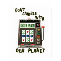 Earth Day Gamble Art Print by jamiecreates1 Earth Day Gamble Art Print