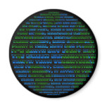 Earth Day Globe Fridge Magnet