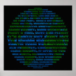 Earth Day Globe Print