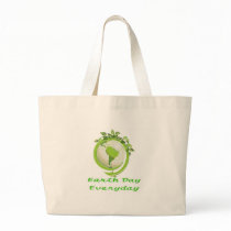 EARTH DAY GO GREEN bags by APOLITICAL_BITCH EARTH DAY GO GREEN bags