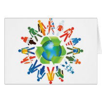 EARTH DAY GO GREEN cards