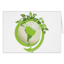 EARTH DAY GO GREEN cards
