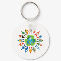 EARTH DAY GO GREEN keychains by APOLITICAL_BITCH EARTH DAY GO GREEN keychains