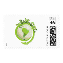 EARTH DAY GO GREEN STAMPS