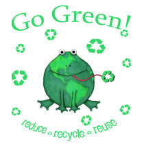 Earth Day Green Frog T-Shirt by jamiecreates1 Earth Day Green Frog T-Shirt