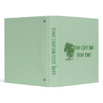Earth Day Humor 3 Ring Binders
