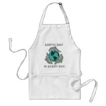 "Earth Day is Every Day" aprons by Aquavel "Earth Day is Every Day" aprons