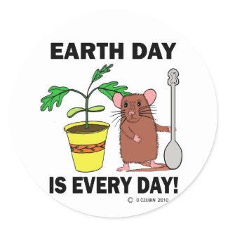 Earth Day Is Every Day sticker