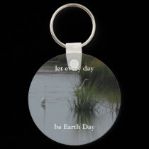 Earth Day Keychain