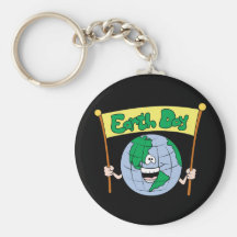 Earth Day Keychain