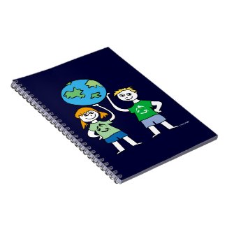 Earth Day Kids Recycle notebook