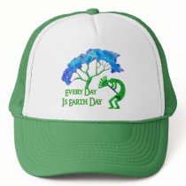Earth Day Kokopelli Mesh Hats