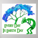 Earth Day Kokopelli posters