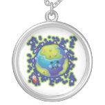 Earth Day Ladybug Necklace