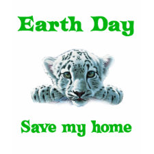 Earth Day Leopard Cub shirt