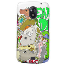 EARTH DAY LOVE GALAXY NEXUS CASES